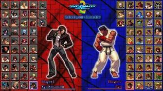 Snk Vs Character Select Screen By Mrjechgo