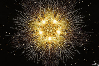 Gold Star HD Wallpaper