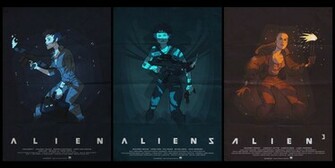Alien Computer Wallpaper Desktop Background Id
