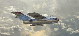 Wallpaper Mig Soviet Fighter Air Force North Korea
