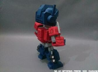 Papercraft G1 Sd Optimus Prime Ver Nadask Full Photore Wallpaper