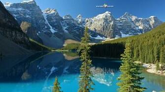 Wallpaper With Moraine Lake Canada Wondermondo