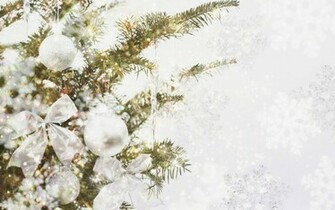 White Christmas Ornaments Decorations No