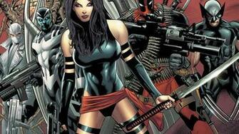 Comics Wolverine Deadpool Wade Wilson Psylocke Marvel