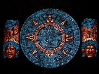 Aztec Calendar Wallpaper