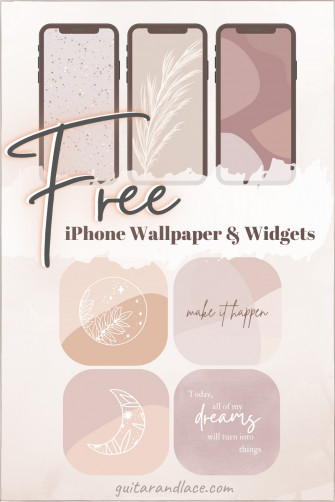 iPhone Wallpaper Widgets Part Ii Guitar Lace