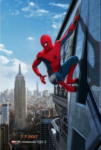 Details About Spider Man Homecoming Hi Res Movie Poster Sky High