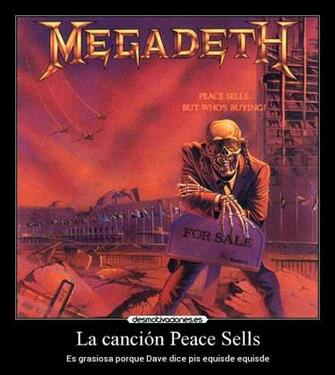 Megadeth Peace Sells Wallpaper Carteles Musica