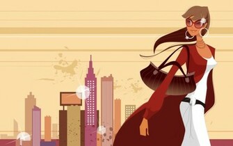 Fashion Vector Phone Wallpaper Desktop Background Style Geek
