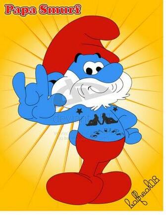 Papa Smurf By Balfreak