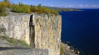 Shore North Minnesota National Park Lake Superior Wallpaper