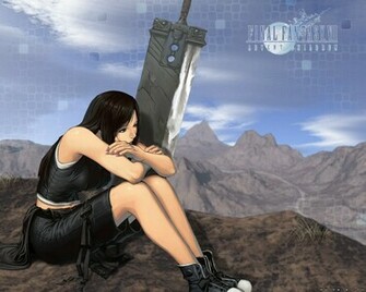 Anime Wallpaper Final Fantasy Vii Advent Children Tifa Lockhart