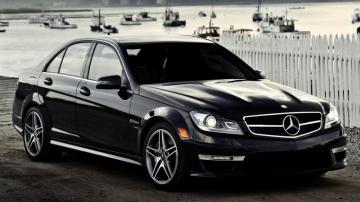 Mercedes Benz C Class Black Wallpaper Teahub Io