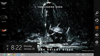 Batman The Dark Knight Rises Theme For Windows And Ouo Themes