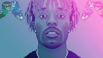 Lil Pump Cartoon Wallpaper Top