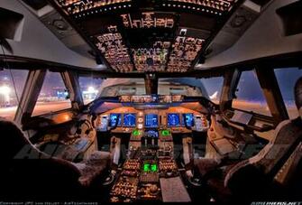 Boeing Cockpit 4r7f Scd Aircraft
