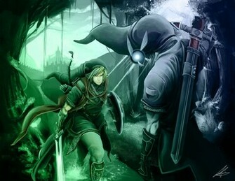 Link Vs Dark By Razerchris