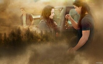 Bella Jacob New Moon Wallpaper Twilight Series