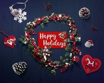 Merry Christmas Decorations Happy