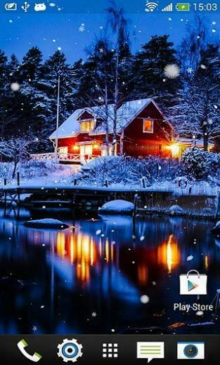 Winter Snow Live Wallpaper Android