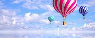 Delicious Hot Air Balloons Like Candy HD Mirror Wallpaper