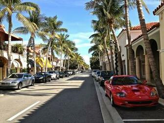 Palm Beach Worth Avenu HD Wallpaper Background Image