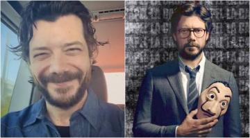 Money Heist Lvaro Morte Bids Goodbye To The Professor In An