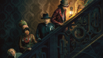 Haunted Mansion Wallpaper 4k Danny Devito Owen Wilson