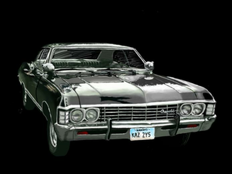 Supernatural Impala Wallpaper