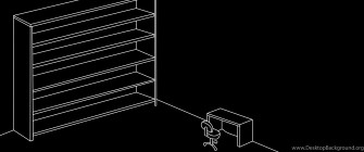 Desktop Wallpaper Desk Shelves Organize Your Icons With A
