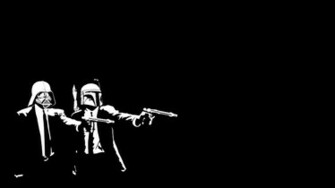 Star Wars Pulp Fiction Crossover Wallpaper