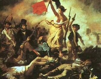 Eug Ne Delacoix Liberty Leading The People July Very