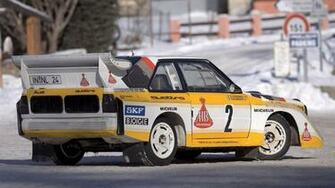 Audi A1 Rally Group B Car Vehicle Quattro Wallpaper Background