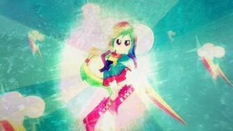 Equestria Girls Rainbow Dash Wallpaper By Pepperclarklps On
