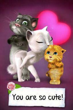 Talking Tom Wallpaper To Your Cell Phone Love