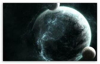 Planet With Moons HD Wallpaper For Standard Fullscreen Uxga