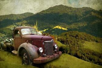 Old Trucks Wallpaper Rusty Truck Dirty Scarab