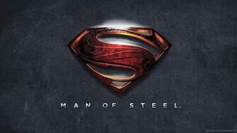Man Of Steel Logo Wallpaper