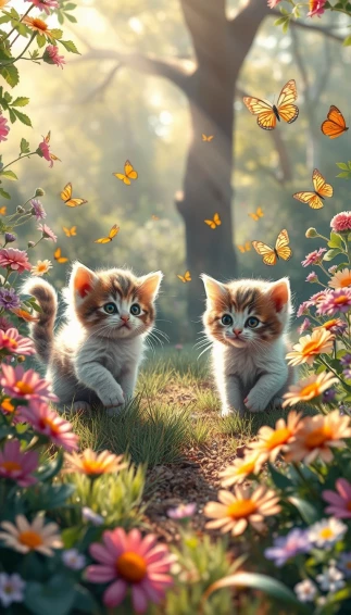 Cute Cats Wallpaper