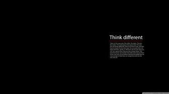 Think Different Wallpaper In The High Definition Cool For