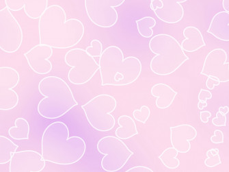 Pink Heart Background Wallpaper