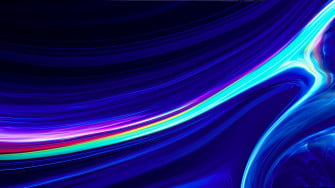 Abstract Blue Led 4k Wallpaper HD