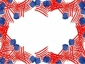 Flag Day Powerpoint Background Ppt Garden