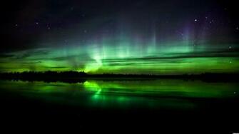 Green Aurora Image Wallpaper Desktop Wallpaperlepi