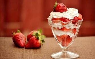 By Stephen Comments Off On Strawberry Ice Cream HD Wallpaper