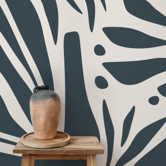 Abstract Art Wallpaper Large Boho Peel And Stick Traditi