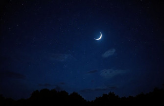 Blue Night Sky Wallpaper