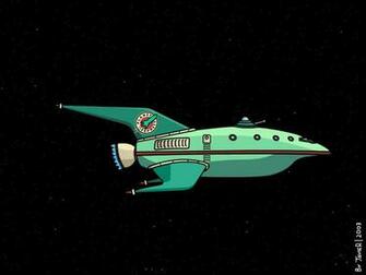Planet Express Ship Futurama Wallpaper