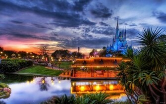 Disney Town HD Desktop Wallpaper
