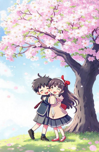 Anime Hug Wallpaper
